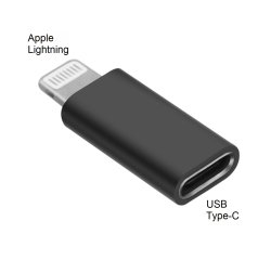 DLH ADAPTATEUR APPLE LIGTHNING (MALE) VERS USB-C (FEMELLE)