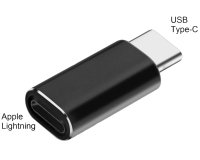 DLH ADAPTATEUR USB-C (MALE) VERS APPLE LIGHTNING (FEMELLE)