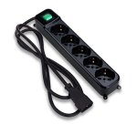 Tecnoware FMP5IECIG prolunghe e multiple 1,5 m 5 presa(e) AC Interno Nero