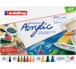 Marqueur edding creatif basic pochette 12 unites