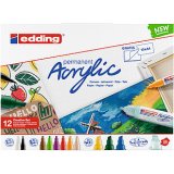 Marqueur edding creatif basic pochette 12 unites