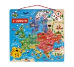 Puzzle interdacta carte d'europe magnetique 40 pcs    45x45cm
