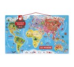 Puzzle interdacta carte du monde magnetique 92 pcs       77x46cm