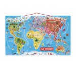 Puzzle interdacta carte du monde magnetique 92 pcs       77x46cm