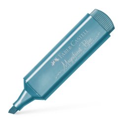Surligneur faber castell textliner tl 46 metallic bleu