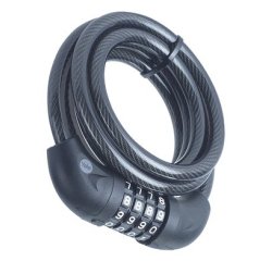 Yale YCC0/10/180/2 bike lock Black 1800 mm Cable lock