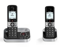 Teléfono Alcatel F890 Voice Duo zwart Teléfono DECT Identificador de llamadas Negro, Plata