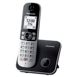Panasonic KX-TG6851JTB telephone DECT telephone Caller ID Black, Grey