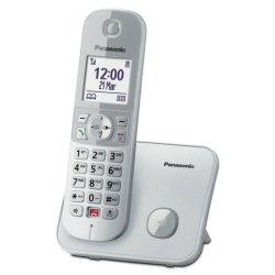Panasonic KX-TG6851JTS telephone DECT telephone Caller ID Silver