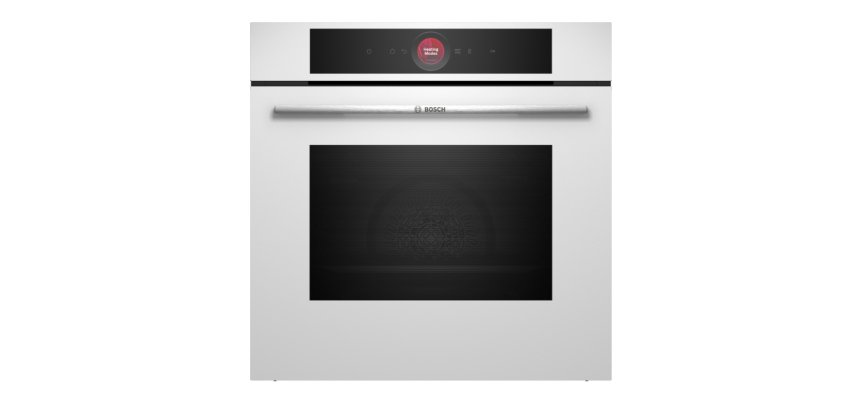 BOSCH Four encastrable pyrolyse HBG7741W1, Série 8, 71 litres, 14 modes de cuisson