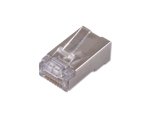 MCL RJ-45B6U-100 connecteur de fils RJ-45 Argent