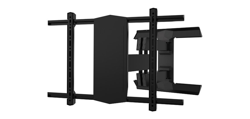 B-Tech Twin Cantilever 190,5 cm (75") Pared Negro