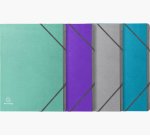 Trieur exacompta agrafe teksto polypropylene 3        rabats12 compartiments a4     assortiment