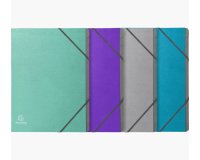 Trieur exacompta agrafe teksto polypropylene 3        rabats12 compartiments a4     assortiment