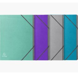 Trieur exacompta agrafe teksto polypropylene 3        rabats12 compartiments a4     assortiment