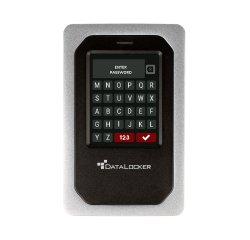 DataLocker DL4 FE 7,6 To USB Type-C 3.2 Gen 1 (3.1 Gen 1) Aluminium, Noir
