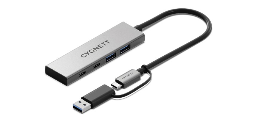 Cygnett CY5389CYHUB interface hub Grey