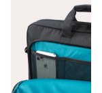 Tucano BORSA NB 17 Plastica riciclata Nero, Blu Bambino/Bambina Borsa shopper