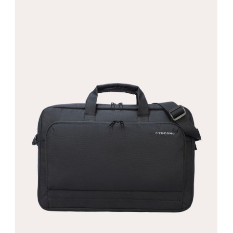 Tucano BORSA NB 17 Plastica riciclata Nero, Blu Bambino/Bambina Borsa shopper