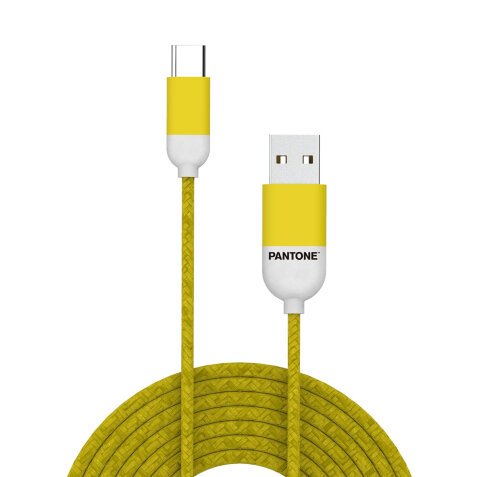 Celly PT-TC001-5Y cable USB USB 2.0 1,5 m USB A USB C Amarillo