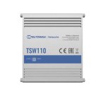 Teltonika TSW110 Non-géré Gigabit Ethernet (10/100/1000) Connexion Ethernet, supportant l'alimentation via ce port (PoE) Bleu, Gris