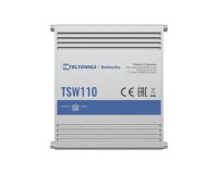 Teltonika TSW110 Non-géré Gigabit Ethernet (10/100/1000) Connexion Ethernet, supportant l'alimentation via ce port (PoE) Bleu, Gris