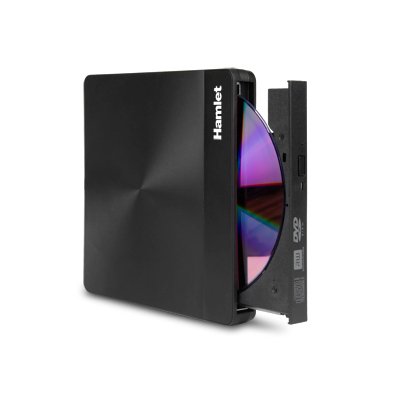 Hamlet XDVDSLIM3AC optical disc drive DVD±RW Black