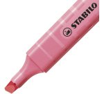 Surligneur stabilo swing cool pastel edition format stylo   pointe biseautee trace 1/4mm  clip coloris petale de rose