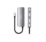 Urban Factory MHC55UF station d'accueil Avec fil USB 3.2 Gen 1 (3.1 Gen 1) Type-C Gris