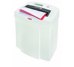 Destructeur hsm securio c14 coupe droite 3,9mm silencieux anti-bourrage système sécurité 20l 366x258x405mm