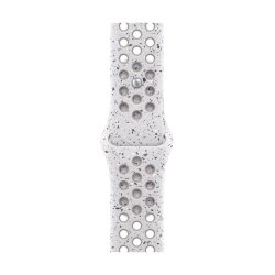 Apple MGA04ZM/A accessoire intelligent à porter sur soi Bande Gris Aluminium, Fluoroélastomère