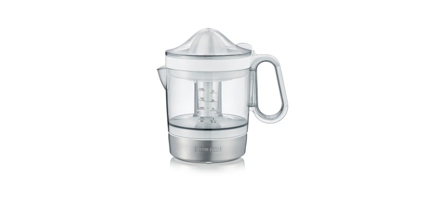 Severin CP 3535 juice maker Hand juicer 40 W Stainless steel, White