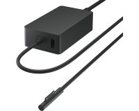 Microsoft Surface 65W Power Supply Ordinateur portable, Tablette Noir Secteur Intérieure