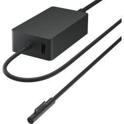 Microsoft Surface 65W Power Supply Ordinateur portable, Tablette Noir Secteur Intérieure