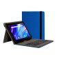 Funda para tablet con Teclado USB para Tablet 9,7" a 10.5" Azul