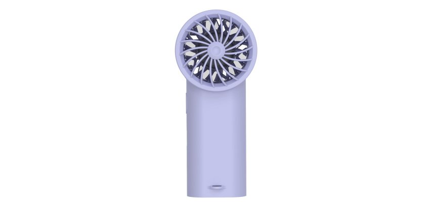 Muitomas Lillà Ventilatore portatile