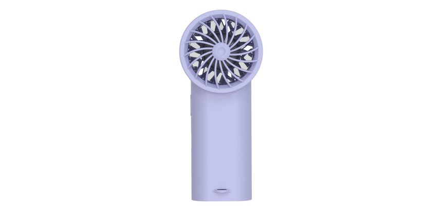 Muitomas Lillà Ventilatore portatile