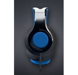 Gioteck TX-30 Auricolare Cablato A Padiglione Auto Nero, Blu