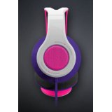 Gioteck TX-30 Auricolare Cablato A Padiglione Gaming Nero, Rosa, Bianco