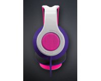 Gioteck TX-30 Auricolare Cablato A Padiglione Gaming Nero, Rosa, Bianco