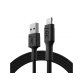 Green Cell KABGC21 lightning cable 1.2 m Black