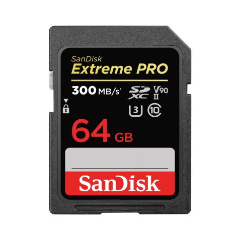 Carte mémoire SD Sandisk Carte Extreme PRO SDHC UHS-Il 64GB