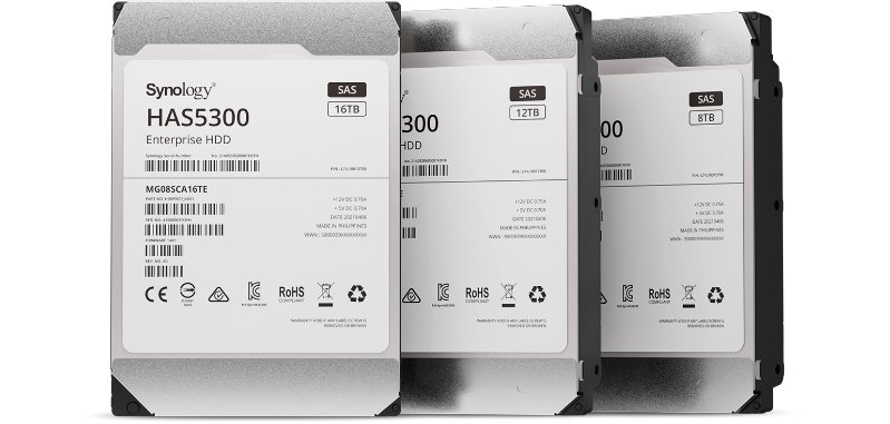 Synology HAS5300-8T disque dur 8 To 7200 tr/min 256 Mo 3.5" SAS