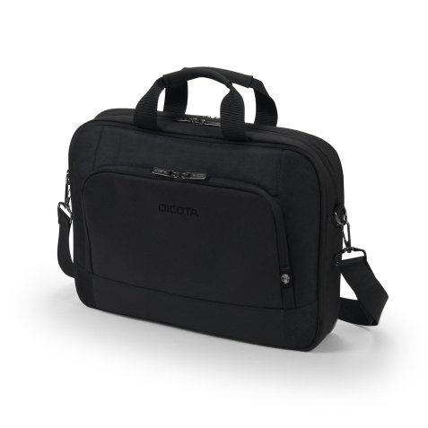 Maletín para portátil 17,3" / 43,9 cm DICOTA Eco Top Traveller BASE Toploader Negro