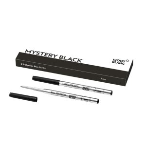 Montblanc 128210 pen refill Fine Black 2 pc(s)