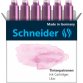 Cartouche encre schneider coloris lilas pastel boite 6  unites