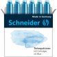 Cartouche encre schneider coloris ice blue pastel boite 6 unites