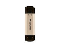 Transcend JetFlash 930C unità flash USB 512 GB USB Type-A / USB Type-C 3.2 Gen 1 (3.1 Gen 1) Oro