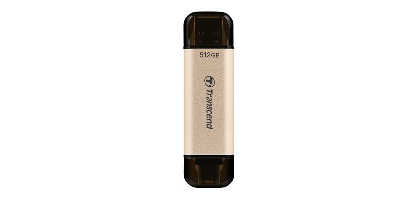 Transcend JetFlash 930C lecteur USB flash 512 Go USB Type-A / USB Type-C 3.2 Gen 1 (3.1 Gen 1) Or