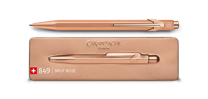 Stylo à bille 849 Brut Rosé, or rose